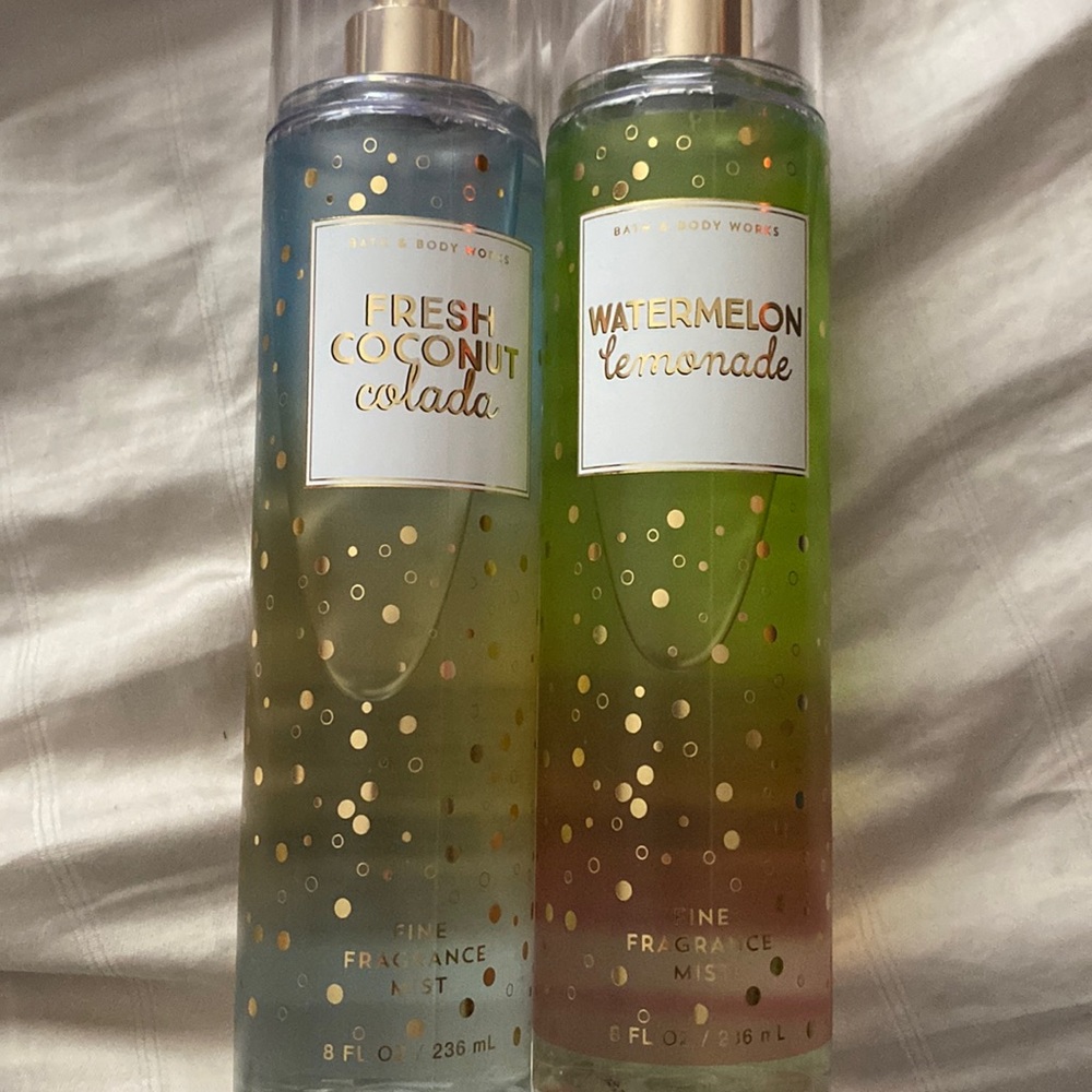 Bath and body fine mist fragrance (2 pack)